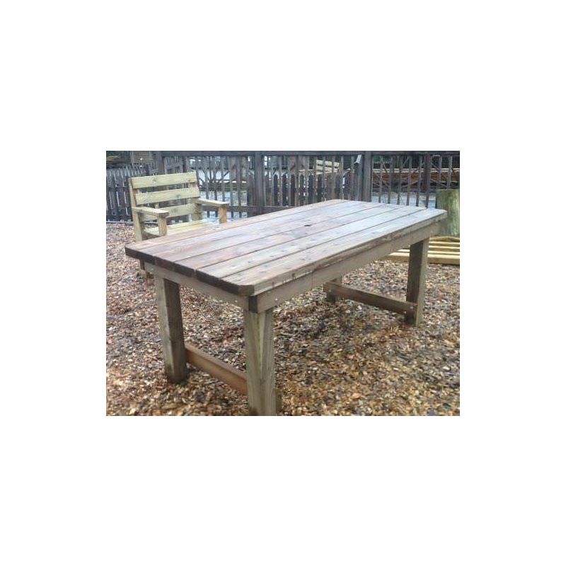 Douglas Fir Rustic Garden Table